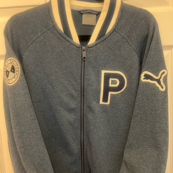 Puma men’s Letterman jacket size large - Picture 5 of 11